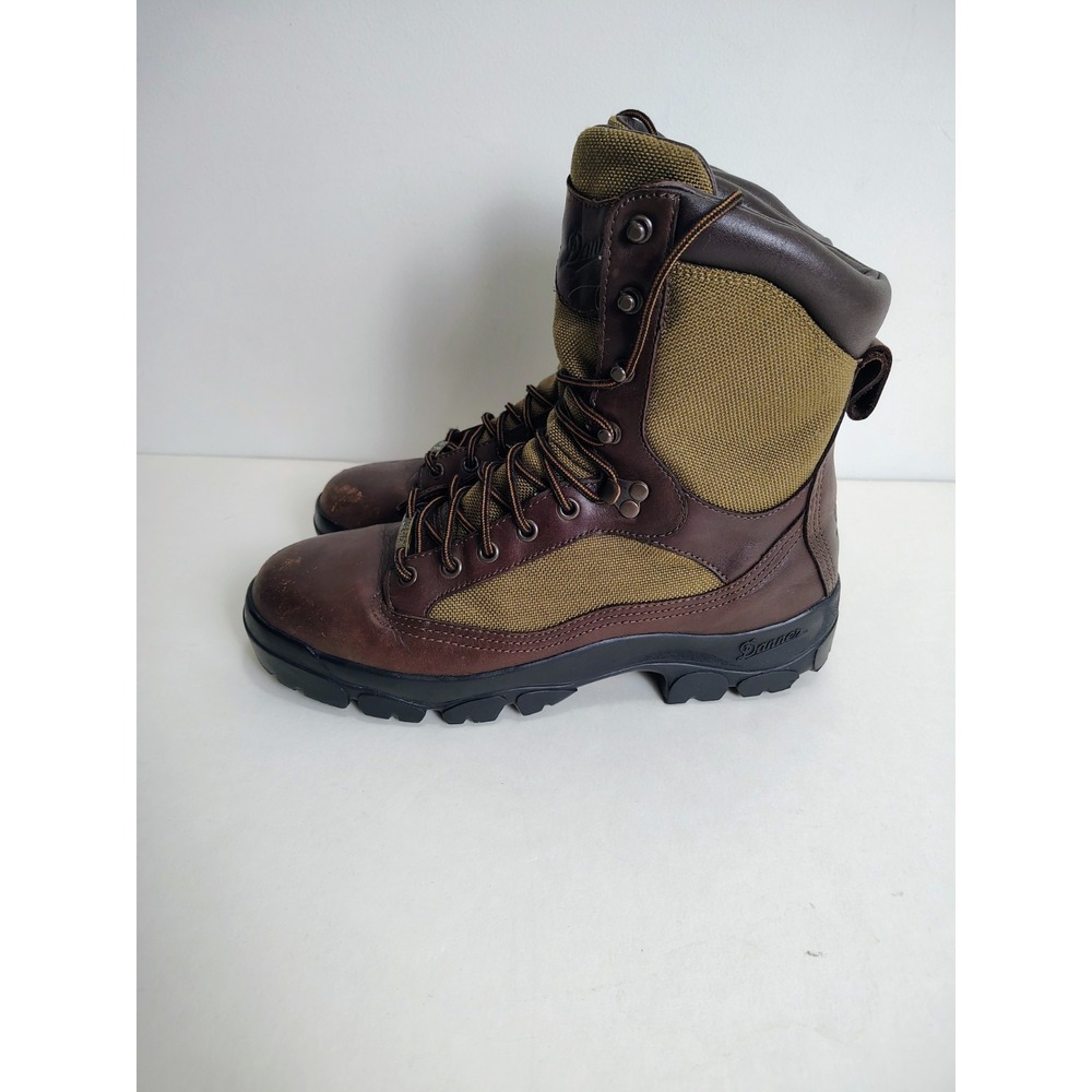 Danner Boots Men 52800 Hunting Brown Leather Lace Up Outdoor Gore-Tex Size 9D